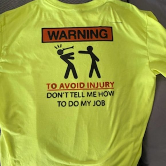 Hi viz graphic work shirt - Picture 2 of 2